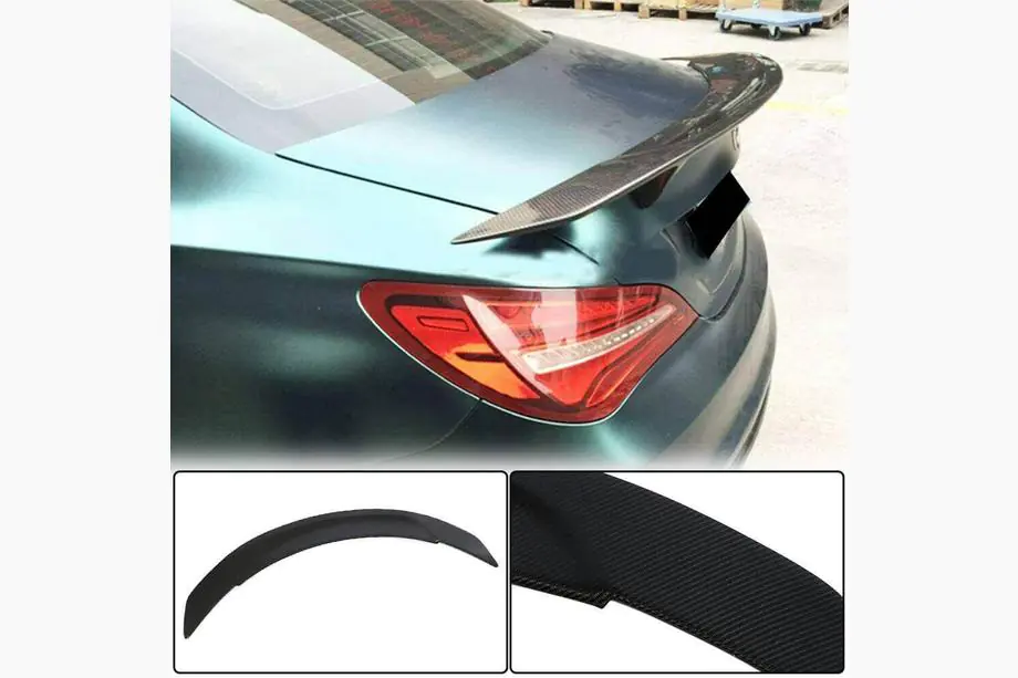 Mercedes CLA C117 2013-2019 гг. Спойлер V6 (SD, Карбон) Image