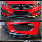 Mercedes CLA C117 2013-2019 гг. Карбоновые Накладки на Передний Бампер (для Base SD 2013-2016) фото 4