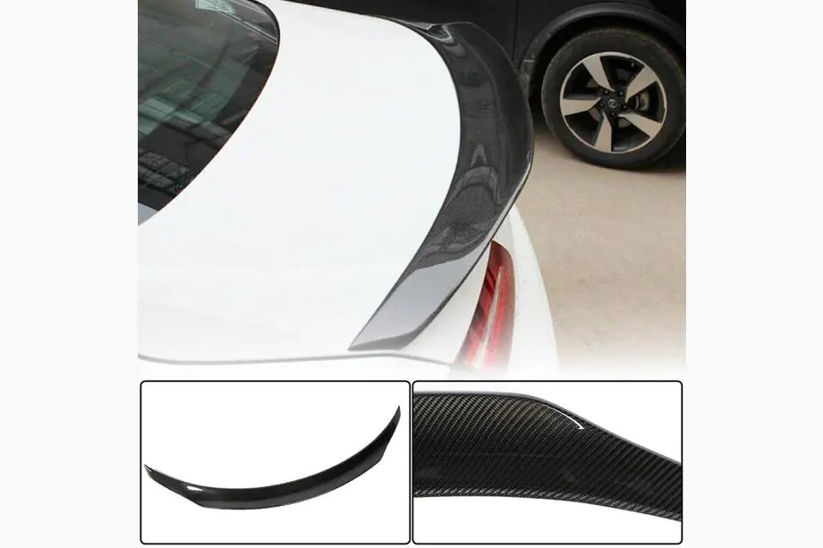 Mercedes CLA C117 2013-2019 гг. Спойлер V9 (SD, Карбон) Image