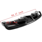 Mercedes CLA C117 2013-2019 гг. Диффузор заднего бампера V1 (для AMG-Line / CLA45 AMG 2013-2016, Карбон) фото 5