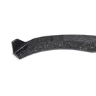 Mercedes A-сlass W176 2012-2018 гг. Накладка на передний бампер Lip (для A45 AMG HB 2016-2018, Карбон) фото 2