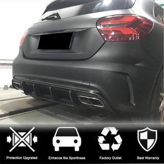 Диффузор заднего бампера V1 для AMG-Line / A45 AMG HB фото 2