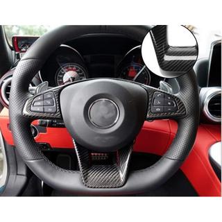 Накладка на Руль Карбон Mercedes A-сlass W176 2012-2018 гг. фото 2