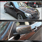 Mercedes A-class W176 2012-2018 гг. Накладки на Зеркала Карбон фото 4
