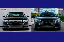 Audi A8 2018- гг. Комплект рестайлинга с заменой фар (в S8 2025) фото 1