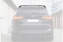 BMW X5 G05 2019–2026 гг. Спойлер заднего стекла V7 (Черный Глянец) фото 2