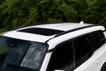 Toyota Land Cruiser Prado 250 2023- гг. Интегрированные рейлинги черные OEM (Алюминий) фото 1