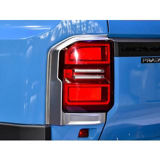 Хромированные Накладки на Задние Фонари Toyota Land Cruiser Prado 250 2023- гг. фото 1
