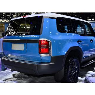 Хромированные Накладки на Задние Фонари Toyota Land Cruiser Prado 250 2023- гг. фото 2