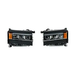 Передние фары 3-LED (2 шт) Toyota Land Cruiser Prado 250 2023- гг. фото 2