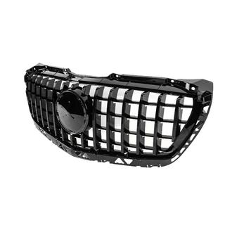 Передняя решетка Panamericana GT Panamericana Черная (2013-2018) Mercedes Sprinter W906 2006–2018 гг. фото 2