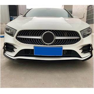Передний Лип-спойлер V1 для AMG-Line SD 2018-2021 Карбон фото 2