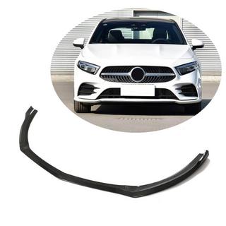 Передняя губа бампера V2 для AMG-Line SD 2018-2021 Карбон фото 1