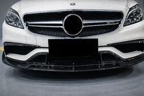 Mercedes CLS C218 2011-2018 гг. Накладка на передний бампер Lip V2 (для CLS63 AMG SD 2015-2018, Карбон) фото 4