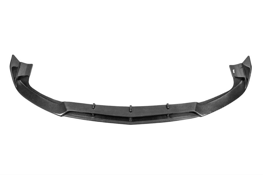 Mercedes CLS C218 2011-2018 гг. Накладка на передний бампер Lip V2 (для CLS63 AMG SD 2015-2018, Карбон) Фото 7