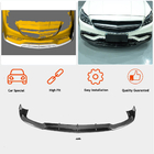 Mercedes CLS C218 2011-2018 гг. Накладка на передний бампер Lip V3 (для CLS63 AMG SD 2015-2018, Пластик) фото 3