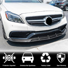 Mercedes CLS C218 2011-2018 гг. Накладка на передний бампер Lip V3 (для CLS63 AMG SD 2015-2018, Пластик) фото 4