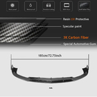 Mercedes CLS C218 2011-2018 гг. Накладка на передний бампер Lip V3 (для CLS63 AMG SD 2015-2018, Пластик) фото 7
