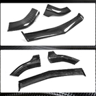 Mercedes CLS C218 2011-2018 гг. Накладка на передний бампер Lip V1 (для CLS63 AMG SD 2011-2014, Карбон) фото 4
