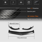 Mercedes CLS C218 2011-2018 гг. Накладка на передний бампер Lip V1 (для CLS63 AMG SD 2011-2014, Карбон) фото 5