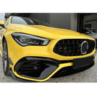 Mercedes CLA C118 2019- гг. Накладки на передний бампер (для CLA45 AMG 2019-2022, ABS) фото 2