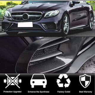 Карбоновые Накладки на Передний Бампер (для AMG-Line 2017-2019) фото 2