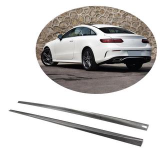 Боковые пороги (для AMG-Line 2017-2019, Карбон) фото 1