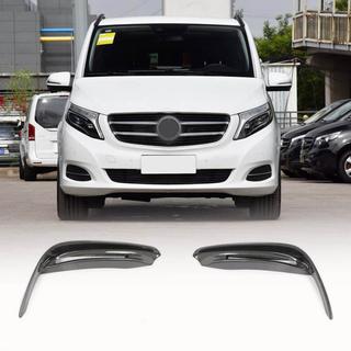 Карбоновые накладки на противотуманные фары (для V-Class 2014-2019) Mercedes Vito/V-class W447 2014- гг. фото 1