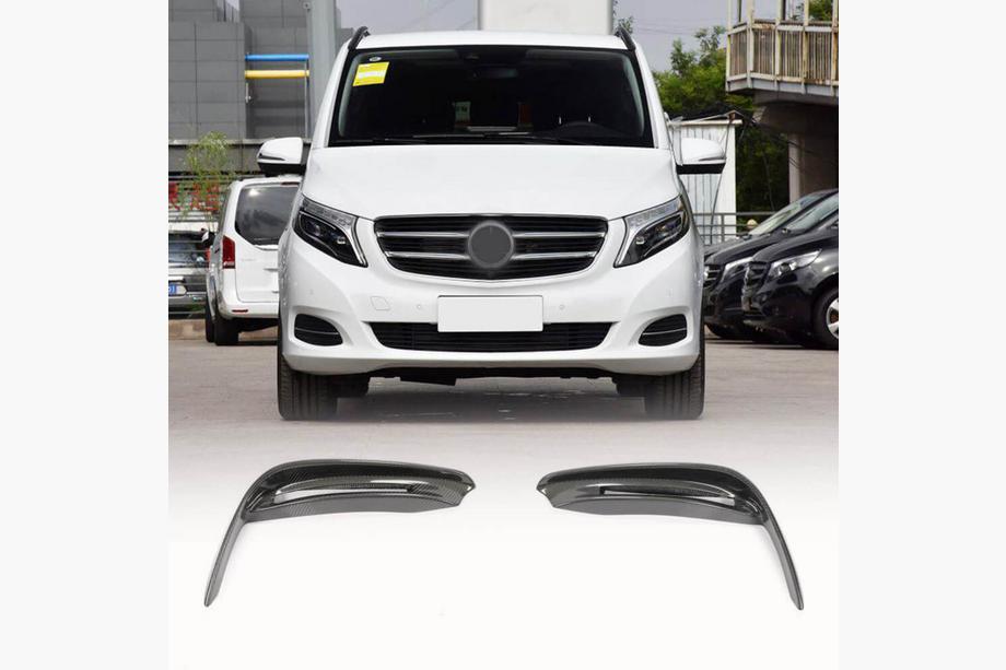 Mercedes Vito/V-class W447 2014- гг. Карбоновые накладки на противотуманные фары (для V-Class 2014-2019) Image