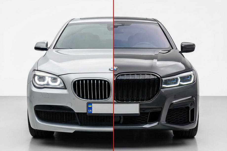 BMW 7 серия F01/F02 2008-2015 гг. Комплект рестайлинга в G12 M760 (без замены крышки багажника и задних крыльев) Фото 1
