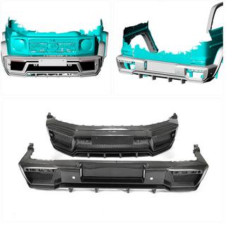 Комплект обвеса Carbon Set (Сухой карбон) Mercedes G сlass W463 2018-2024 гг. фото 2