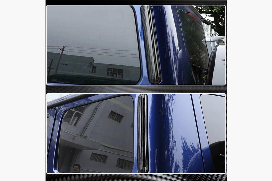 Mercedes G class W463 1990-2018 гг. Карбоновые накладки на задние крылья (2004-2018) Фото 4