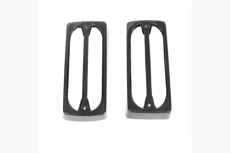 Mercedes G class W463 1990-2018 гг. Накладки на Задние Фонари (Dry Carbon) Фото 4