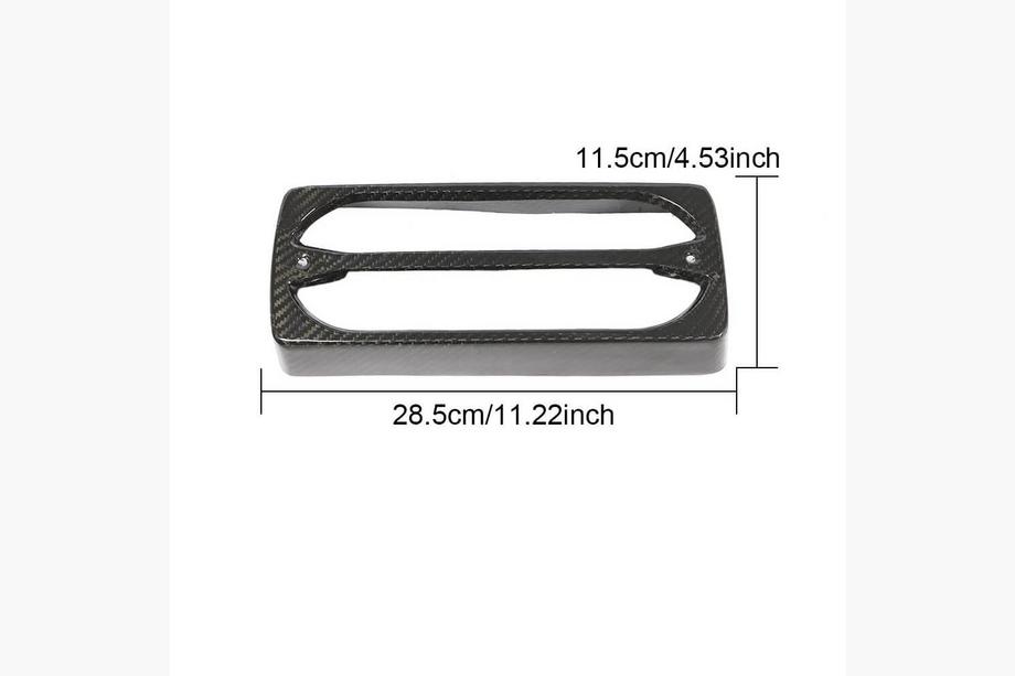 Mercedes G class W463 1990-2018 гг. Накладки на Задние Фонари (Dry Carbon) Фото 6