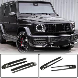Карбоновые накладки на противотуманные фары (для G63 AMG) Mercedes G сlass W463 2018-2024 гг. фото 1
