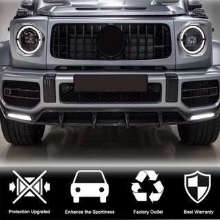 Карбоновые накладки на противотуманные фары (для G63 AMG) Mercedes G сlass W463 2018-2024 гг. фото 3