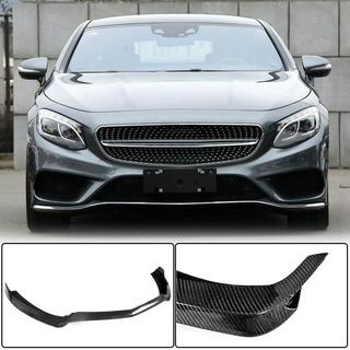 Передний бампер Лип V1 для AMG-Line 2015-2018 Карбон фото 1