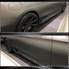 Mercedes S-class C217 Coupe 2014-2020 гг. Боковые накладки на пороги (для AMG-Line 2015-2018, Карбон) фото 3