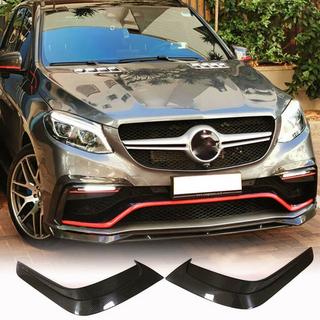 Карбоновые Накладки на Передний Бампер для GLE63 AMG фото 1