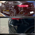 Mercedes GLE coupe C292 2015-2019 гг. Накладка на задний бампер (карбон) фото 5