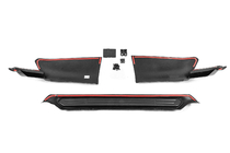 Toyota Land Cruiser Prado 150 2009-2023 гг. Задний диффузор TRD из 3 частей (для 2017+) фото 6