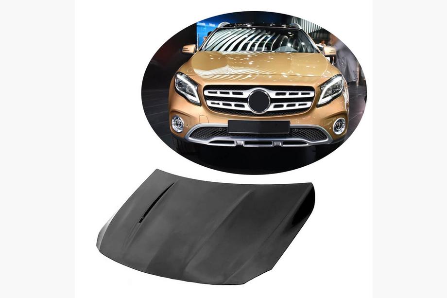 Mercedes GLA X156 2014-2019 гг. Капот V1 (Карбон) Image