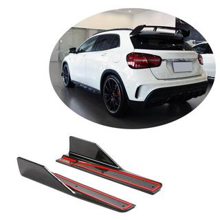 Накладки на пороги (для GLA45 AMG 2013-2016, карбон) фото 1