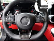 Mercedes GLA X156 2014-2019 гг. Накладка на Руль Карбон фото 2