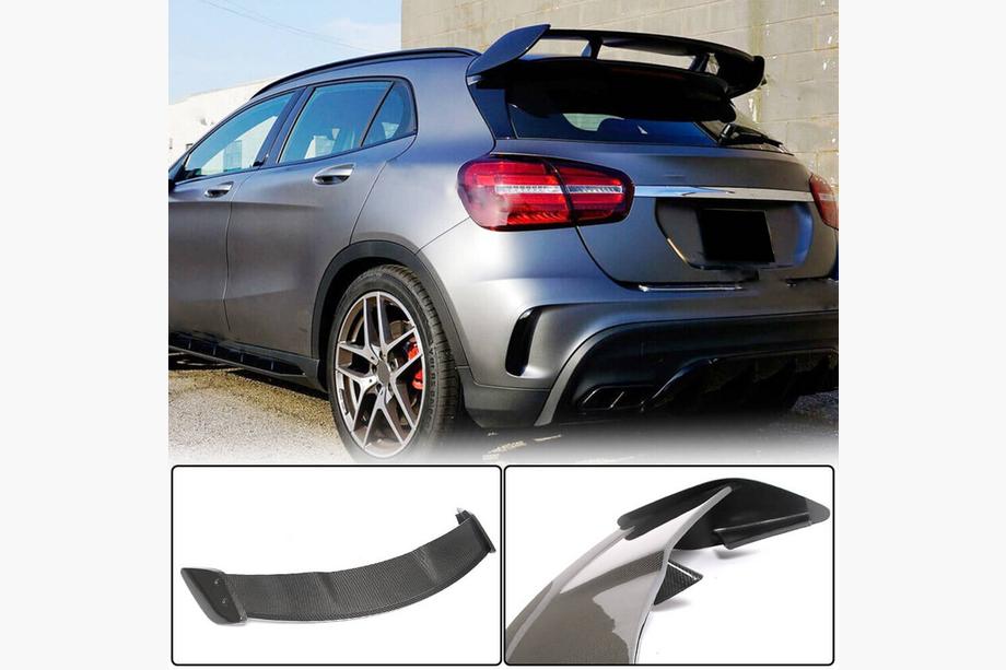 Mercedes GLA X156 2014-2019 гг. Спойлер V2 (Карбон) Image
