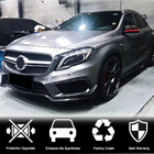 Mercedes GLA X156 2014-2019 гг. Карбоновые Накладки на Передний Бампер для GLA45 AMG 2013-2016 фото 2
