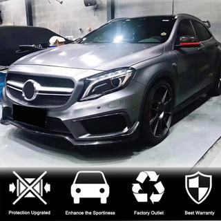 Карбоновые Накладки на Передний Бампер для GLA45 AMG 2013-2016 фото 2