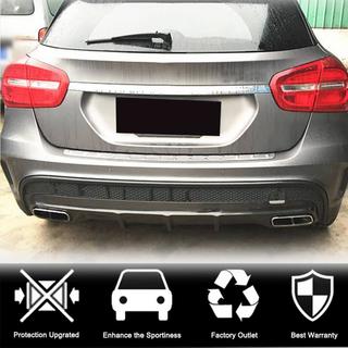 Диффузор заднего бампера для GLA45 AMG, Карбон фото 2