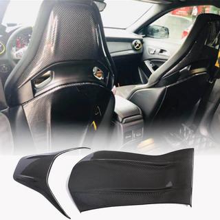 Накладки на сиденья из Dry Carbon Mercedes A-class W176 2012-2018 гг. фото 1