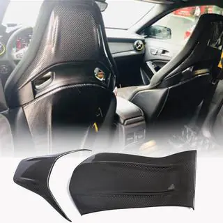 Накладки на сиденья из Dry Carbon Mercedes A-class W177 2018- гг. фото 1